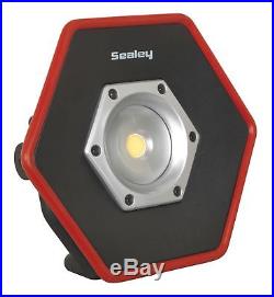 Sealey LED057 Rechargeable Floodlight 20W COB LED Li-ion Colour Matching CRI-95