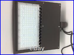 Shoe-box 100w LED Parking Lot Light Fixture UL DLC approved- Direct Mounting