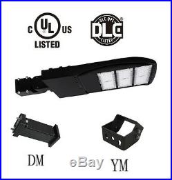 Shoe-box 185w LED Parking Lot Light Fixture UL DLC LISTED Direct Yoke Adjust