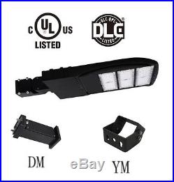 Shoebox 185w LED Parking Lot Gas WallPack Street Light Fixture UL DLC 185 watt