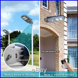 Solar Commercial Lighting Street Area LED Outdoor IP65 with Remote PIR Motion
