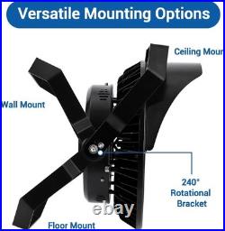 Stadium Flood Lights Outdoor Daylight LED Super Bright 5700K 500W 72,000LM 60°