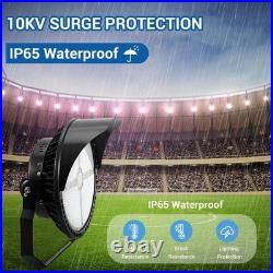 Stadium Flood Lights Outdoor Daylight LED Super Bright 5700K 500W 72,000LM 60°