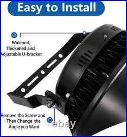 Stadium Flood Lights Outdoor Daylight LED Super Bright 5700K 500W 72,000LM 60°