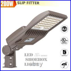 Street Light 200W LED Parking Lot Light Commercial Outdoor Pole Light DLC IP65