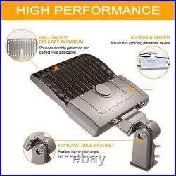 Street Light 200W LED Parking Lot Light Commercial Outdoor Pole Light DLC IP65