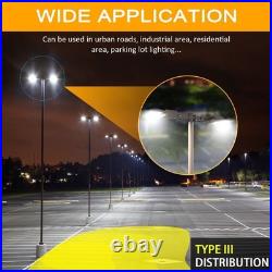 Street Light 200W LED Parking Lot Light Commercial Outdoor Pole Light DLC IP65