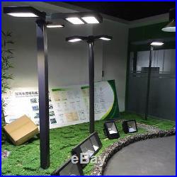 Street Parking Lot Lamp Fixture Energy Efficient Outdoor LED Pole Light