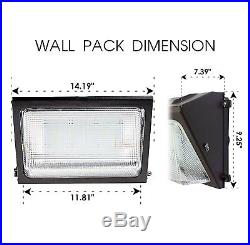 Sunco 2 Pack Wall Pack Led 50w (250w) 4500 Lumen 5000k (daylight)