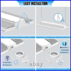 Super Bright 400W 60000LM 2.2FT LED Linear High Bay Shop Warehouse Lighting