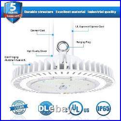 Jomitop 200W LED UFO High Bay Light - Super Bright 6000K For Warehouse, Factory, Gym (Ultra-Thin, Waterproof)