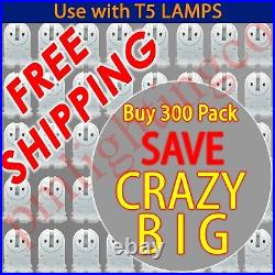 T5 LED LAMP HOLDER FLUORESCENT Miniature Bi-PIN G5 LIGHT SOCKET END BASE 480