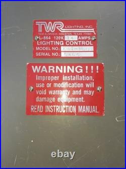 TWR Lighting L-864 Lighting System Controller 120V 14 AMP MODEL AA1-MDUAL