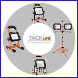 Tacklife 10000 Lumen Tripod LED Work Light with Two-Head Total 100W Work Lights