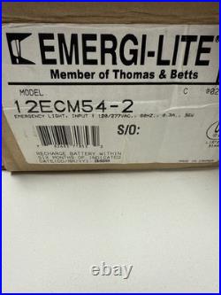 Thomas & Betts Emergi-Lite 12ecm54-2 12v 54 watt White Emergency Exit Light