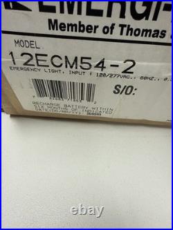 Thomas & Betts Emergi-Lite 12ecm54-2 12v 54 watt White Emergency Exit Light