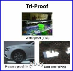 Tri Proof LED Light Waterproof Dustproof 6107Lumen 4ft 50W 5000k-Frosted Cover