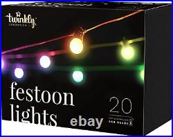 Twinkly Smart Lights Festoon 20 RGB LED Generation II