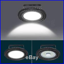 UFO 100W 200W 250W LED High Bay Warehouse Light Bright Fixture Factory Shop Lamp