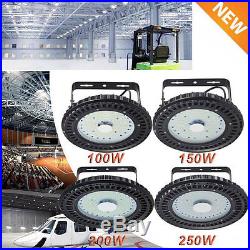 UFO 200W LED High Bay Warehouse Light Bright White Fixture Factory Shop Lamp