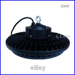 UFO 200W LED High Bay Warehouse Light Bright White Fixture Factory Shop Lamp