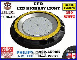 UFO 250W LED High Bay Light Bright White Warehouse Factory Outdoor Philips LED
