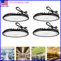 UFO High Bay led Lights 300W Commercial Warehouse Garage UFO High bay Lamp 4Pack