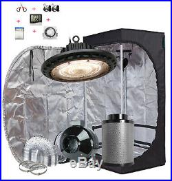 UFO LED 300W Grow Light Grow Tent Kit Complete Package Setup Indoor Plant Grow