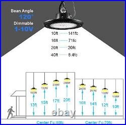UFO LED High Bay Light 100W 150W 200W Factory Warehouse Industrial GYM Work Lamp