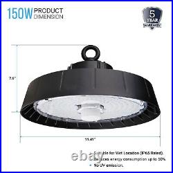 UFO LED High Bay Light 150W with Programmable Motion Sensor