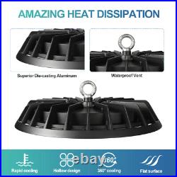 UFO LED High Bay Light 200W HighBay Light for Warehouse Factory Barn Shop 8Pack