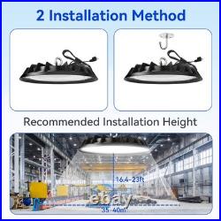 UFO LED High Bay Light 200W HighBay Light for Warehouse Factory Barn Shop 8Pack