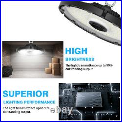 UFO LED High Bay Light 240W 33,600LM (140LM/W) 0-10V Dimmable 5000K UL Listed