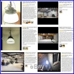 UFO LED High Bay Light 250W 200W 150W 100W 60W Warehouse Lighting White/Black-UL