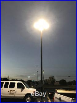 UL DLC 150W LED Shoebox Parking Lot Light IP65 Outdoor Area Pole Lighting 5700K