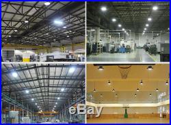UL DLC 200W UFO LED Highbay Light High Output 1000W MH Warehouse Garage 5000K