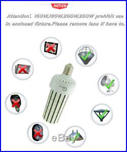 UL LED Corn Bulb Retrofit 200 watt 5000K E39 mogul 1000w Metal Halide 100-277V