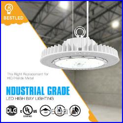 UL LED High Bay Light 240W UFO Warehouse Factory Industrial Garage Lights 5000K
