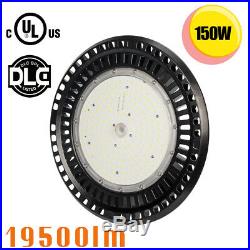 UL ULc DLC 100W 150W 200W 240W LED UFO high bay ceiling light Garage Gym 5000K