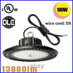UL ULc DLC LED UFO High Bay Light 100W 150W 200W 240W 5000K Daylight 480V 120V