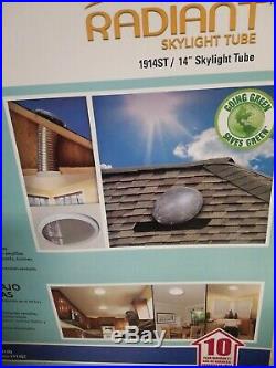 US Sunlight 98100 14in. Radiant Skylight Tube, Black NEW FREE SHIPPING SAVE $$$