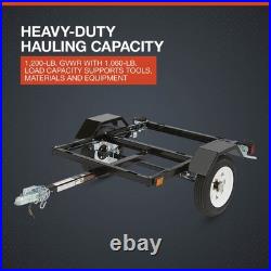 Ultra-Tow 40in. X 48in. Steel Utility Trailer Kit, 1060-Lb. Capacity, 1200-Lb