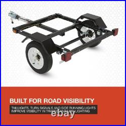 Ultra-Tow 40in. X 48in. Steel Utility Trailer Kit, 1060-Lb. Capacity, 1200-Lb