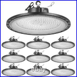 VEVOR 10 Pack LED High Bay Lights 6000K 150W 21000LM for Warehouse Shop Barn