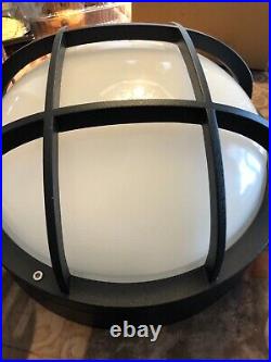 Vintage BEGA Architectural Wall/Ceiling Lighting 13.75 (TESTED/GREAT CONDITION)