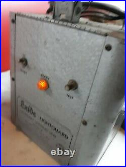 Vintage Exide Emergency Lighting Unit Model TE