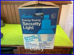 Vintage Norelco Energy Saving Security Light New In Open Box