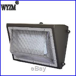 Wall LED Pack Light 125w 12500LM 100277vAC UL 600-1000W HPS/HID Equivalent
