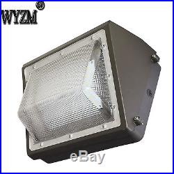 Wall LED Pack Light 125w 12500LM 100277vAC UL 600-1000W HPS/HID Equivalent