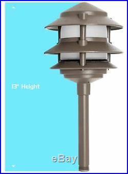 Westgate LED Landscape Garden Light Pagoda Integrated-12V-3W -200 Lumens